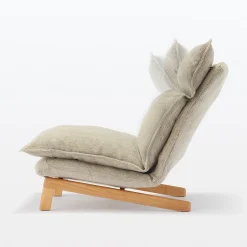 Sale Muji Fauteuil inclinable à dossier haut – Beige