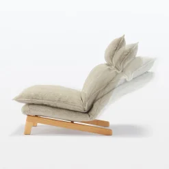 Sale Muji Fauteuil inclinable à dossier haut – Beige