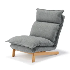 New Muji Fauteuil inclinable à dossier haut – Gris
