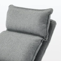 New Muji Fauteuil inclinable à dossier haut – Gris