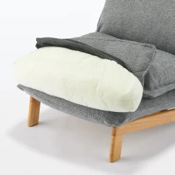 New Muji Fauteuil inclinable à dossier haut – Gris