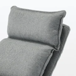 New Muji Fauteuil inclinable à dossier haut – Gris