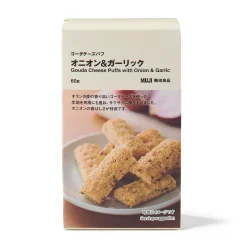 Online Muji Feuilletés au fromage Gouda à l'ail et à l'oignon