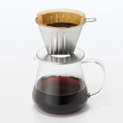 New Muji Filtre à café en acier inoxydable