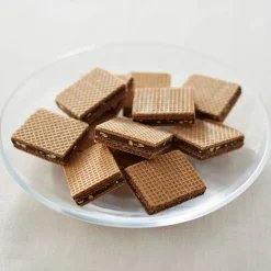 Sale Muji Gaufrettes parfum chocolat aux éclats de cacahuètes