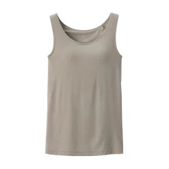 Sale Muji Gilet à soutien caché en mélange de lyocell pour femme
