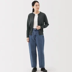 Online Muji Gilet en Laine à Maille Fine Femme