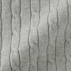 Clearance Muji Gilet en tricot torsadé de mélange de coton pour femme