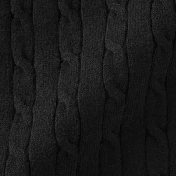 Clearance Muji Gilet en tricot torsadé de mélange de coton pour femme