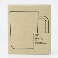 Sale Muji Gobelet acrylique à poignée