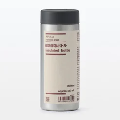 Muji Gourde isotherme en acier inoxydable ‐ 200 ml