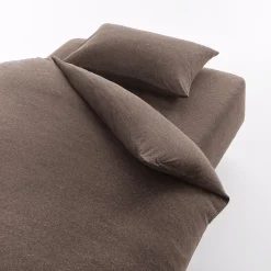 Clearance Muji Housse de couette en jersey de coton ‐ 210 x 210 cm