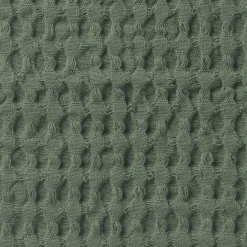 Outlet Muji Housse de coussin gaufrée en coton biologique lavé