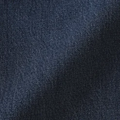 Clearance Muji Jean denim coupe large en kapok mélangé pour femme