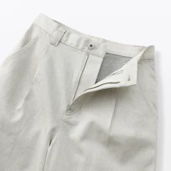 Outlet Muji Jean en coton recyclé pour femme Blanc Cassé