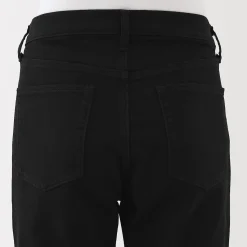 Outlet Muji Jean slim en denim extensible pour homme ‐ Noir