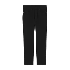 Outlet Muji Jean slim en denim extensible pour homme ‐ Noir