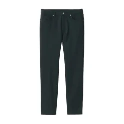 Outlet Muji Jean slim en denim extensible pour homme ‐ Noir