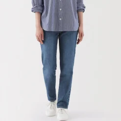 New Muji Jean slim en denim stretch pour femme