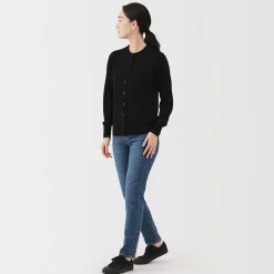 New Muji Jean slim en denim stretch pour femme