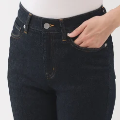 New Muji Jean slim en denim stretch pour femme