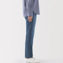 New Muji Jean slim en denim stretch pour femme