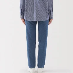 New Muji Jean slim en denim stretch pour femme