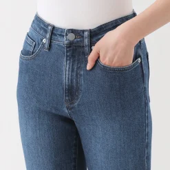 New Muji Jean slim en denim stretch pour femme