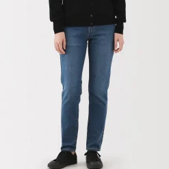 New Muji Jean slim en denim stretch pour femme