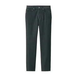Sale Muji Jeans à Jambe Droite en Mélange de Kapok pour Homme ‐ Noir