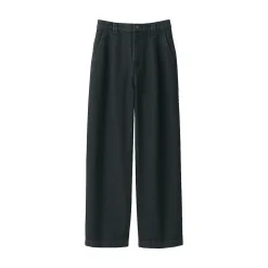 Best Muji Jeans en washi et denim pour femme Gris Foncé