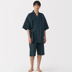 Sale Muji Jinbei en coton Shijira unisexe