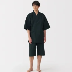 Sale Muji Jinbei en coton Shijira unisexe