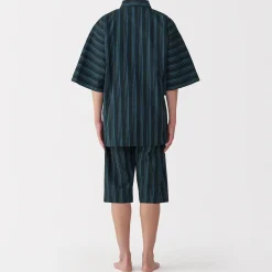 Sale Muji Jinbei en coton Shijira unisexe