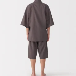 Best Muji Jinbei en lyocell gaufré unisexe