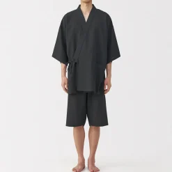 Best Muji Jinbei en lyocell gaufré unisexe