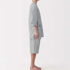 Best Muji Jinbei en lyocell gaufré unisexe