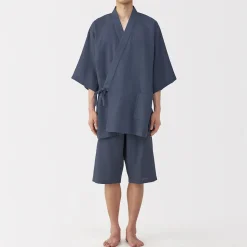 Best Muji Jinbei en lyocell gaufré unisexe