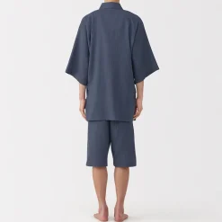Best Muji Jinbei en lyocell gaufré unisexe