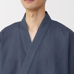 Best Muji Jinbei en lyocell gaufré unisexe