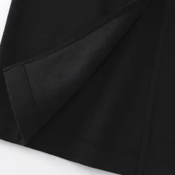 Muji Jupe midi en sweat léger et coton mélangé pour femme