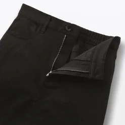 Outlet Muji Jupe trapèze en chino extensible pour femme