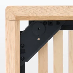 Clearance Muji Lit plateforme large double en chêne