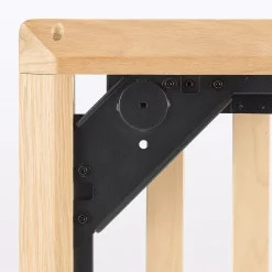 Outlet Muji Lit plateforme simple en chêne