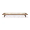 Best Muji Lit plateforme simple en noyer