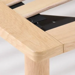 Best Muji Lit plateforme super king en chêne