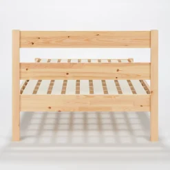 Online Muji Lit simple en pin Tête de lit plateforme simple en chêne