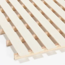 Online Muji Lit simple en pin Tête de lit plateforme simple en chêne