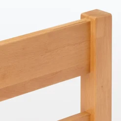Outlet Muji Lit simple plaqué en bois d'hévéa