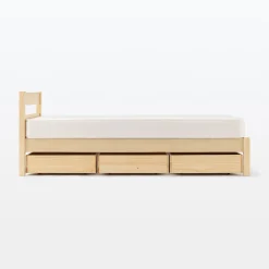 Best Muji Lit super king en pin
